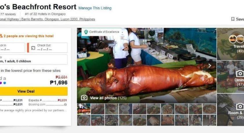 Mango'S Beachfront Resort Olongapo Exterior photo